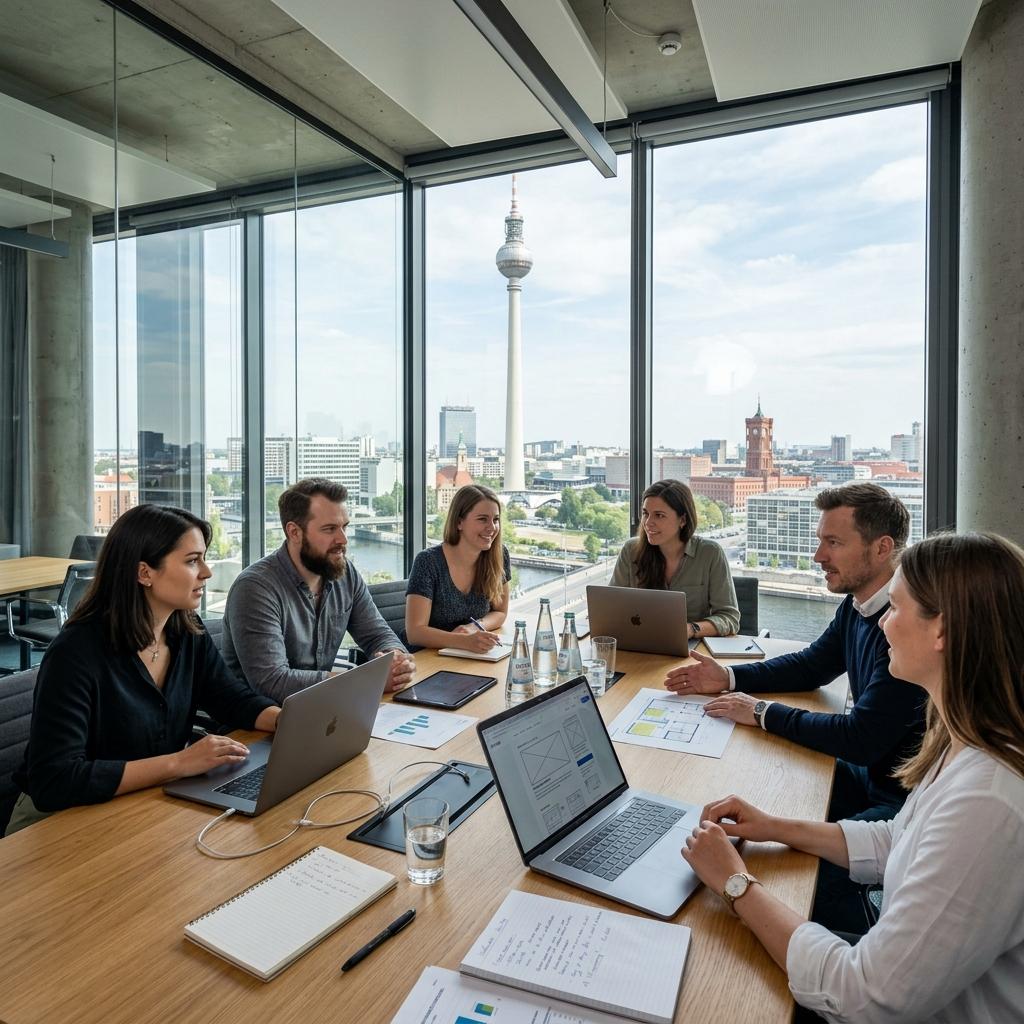 Webdesign-Agentur in Berlin wählen: 15 Fragen vor Vertragsstart