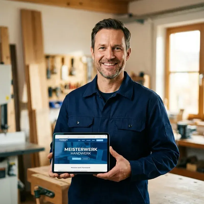 Webseite für Handwerker: 7 Fehler, die Aufträge kosten (2026)