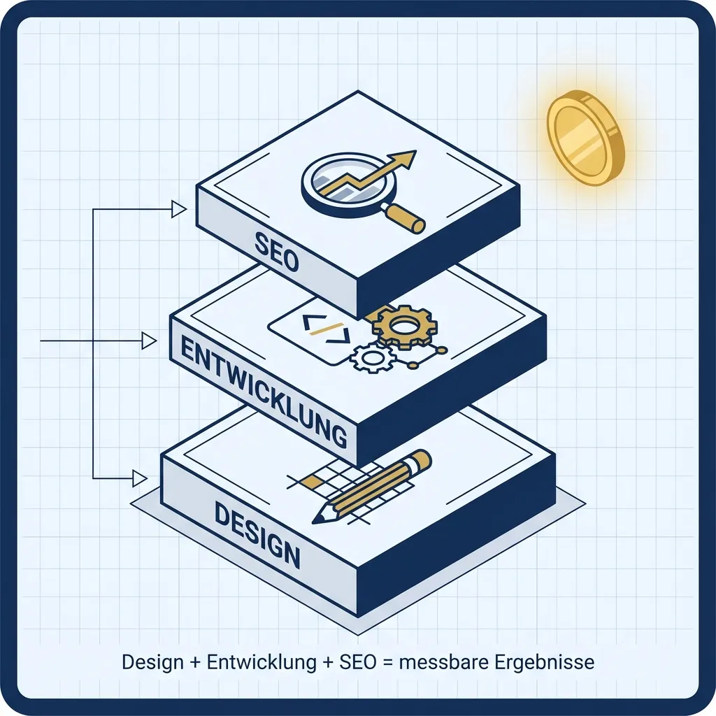 Webdesign Preisvergleich - Kosten für One-Pager, Business-Website und Premium-Lösung