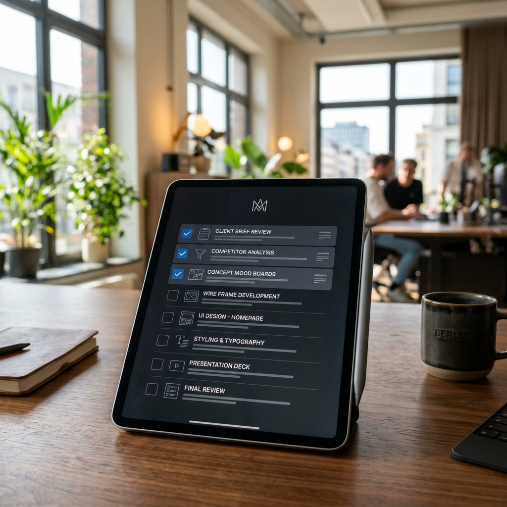 Kick-off-Checkliste für die Auswahl einer Webdesign-Agentur in Berlin