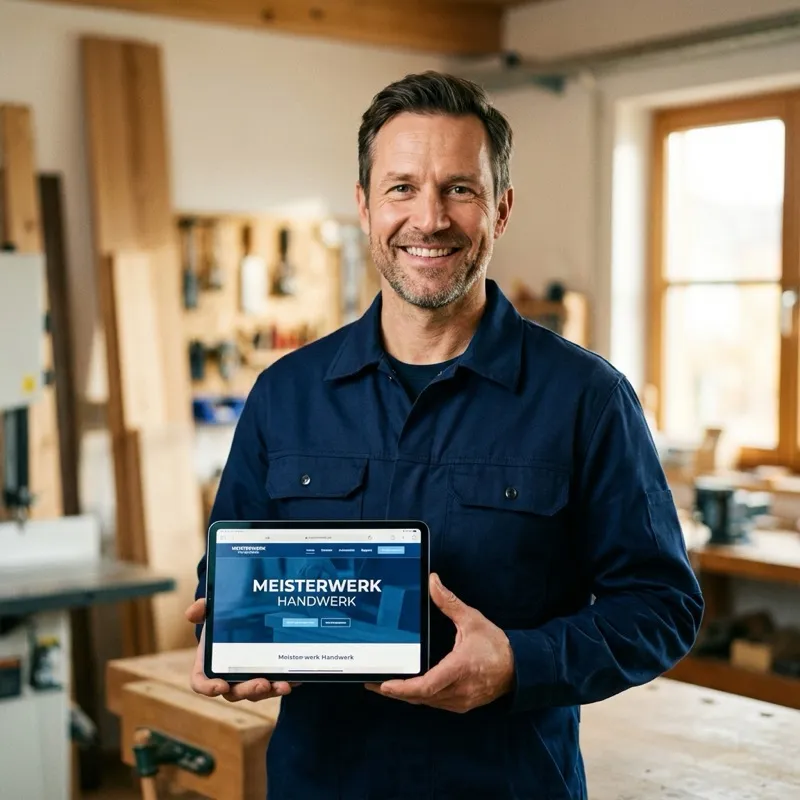 Webseite für Handwerker: 7 Fehler, die Aufträge kosten (2026)